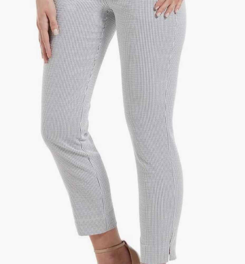 Dalia 20W SeerSucker Super Stretch Pull On Capri